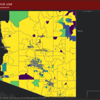Arizona mental health map.